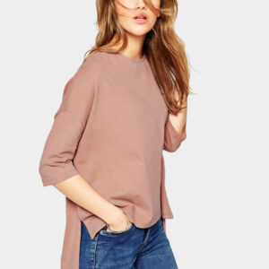 Top In Oversized Boxy Fit River Island Skinny